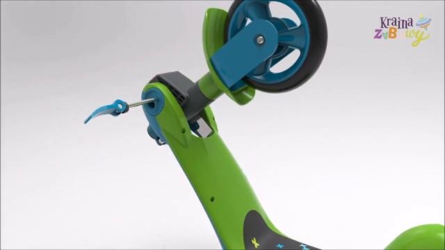 Smoby - Hulajnoga Jeździk 2w1 metalowa 3 koła - www.krainazabawy.pl смотреть онлайн