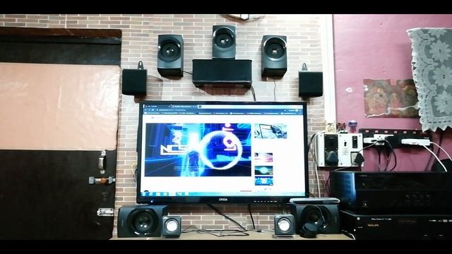 Philips SPA8000B 5 .1 Home Theater virtual Surround sound // Front 3d surround смотреть онлайн