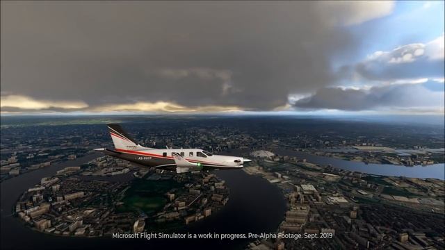 Microsoft Flight Simulator 2020 : 2 петабайта на твоем компе? Как это возможно? Мнение. смотреть онлайн