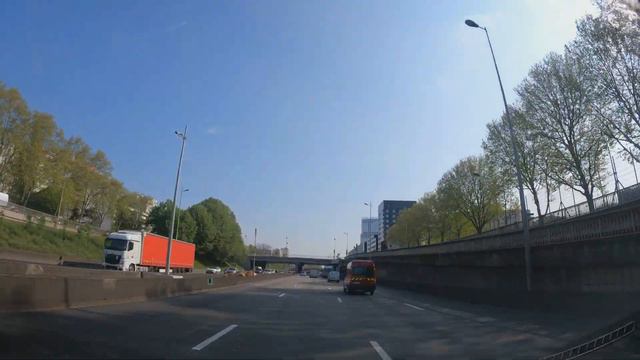 4K DRIVING IN PARIS CITY | PARIS 16 TO GENNEVILLIERS смотреть онлайн