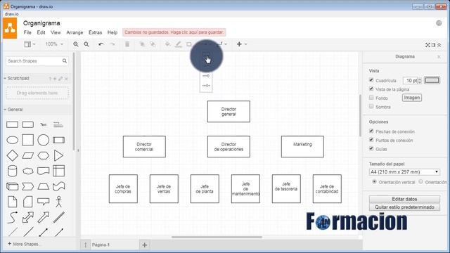 Aprende a crear un organigrama de forma sencilla con Draw.io смотреть онлайн
