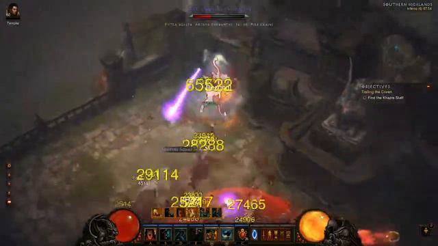 Diablo 3: Barbarian Inferno Gameplay 8 (Unedited Twitch.TV Footage) смотреть онлайн