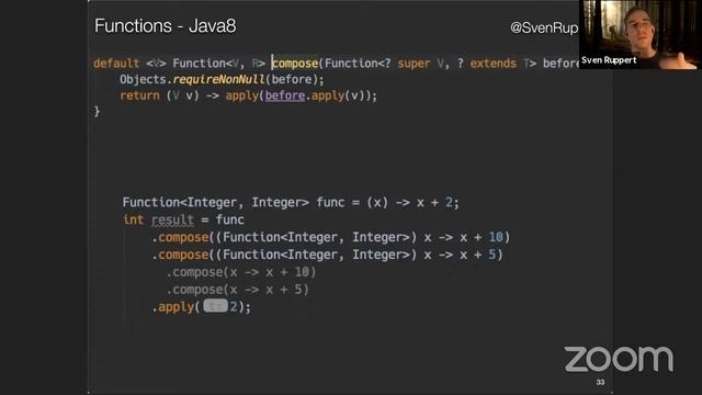 Functional Reactive with Core JDK - by Sven Ruppert (Foojay JUG tour) смотреть онлайн