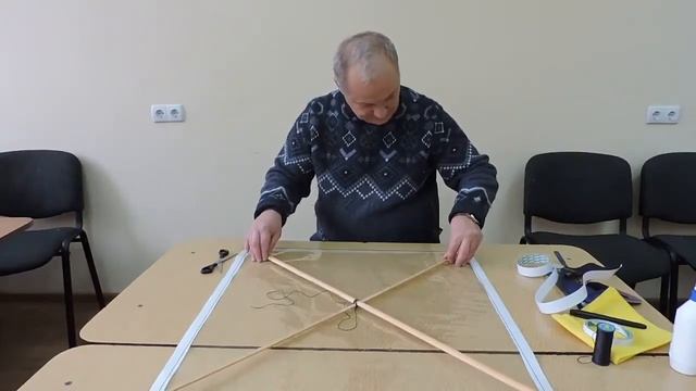 Изготовление плоского воздушного змея смотреть онлайн