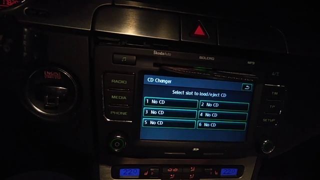 Работа Bolero Blaupunkt