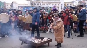 Национальный обрядовый праздник "Кильвей" в Магадане