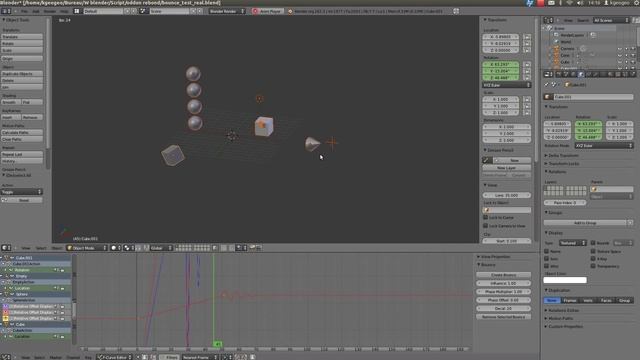 Addon Bounce: Delay cinema4D like смотреть онлайн