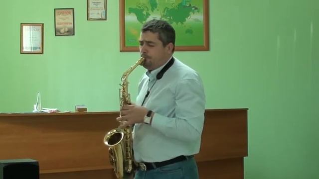 Lessons for adults - Europa (music Carlos Santana)(saxopfone kiev) смотреть онлайн