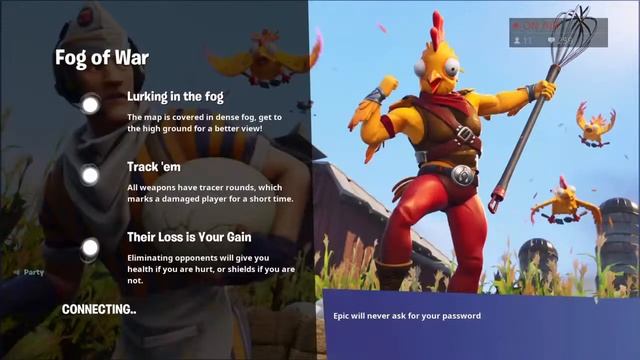 Fortnite Live playing with Subs, New Weekly Challenges Guide, Fog of war LTM смотреть онлайн