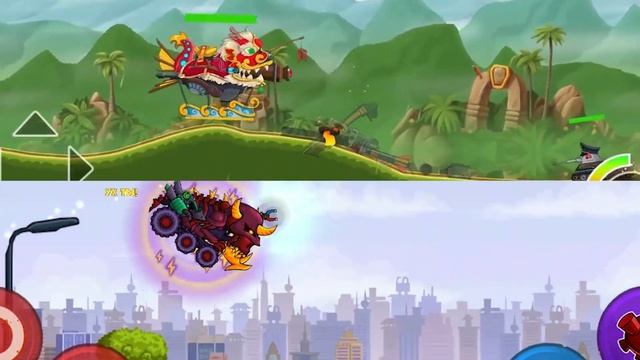 ОБНОВЛЕНИЕ! Танк DRAGON KING vs КОСТЫЛЬ! Битва Тачек из Tank Combat против Car Eats Car 3 смотреть онлайн