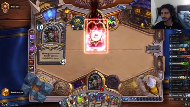 (Hearthstone) (3-0) Witchwood Cubelock Still King | Witchwood | Season 49 смотреть онлайн