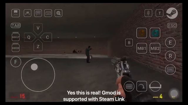 Garrys Mod with “Steam Link” app test смотреть онлайн