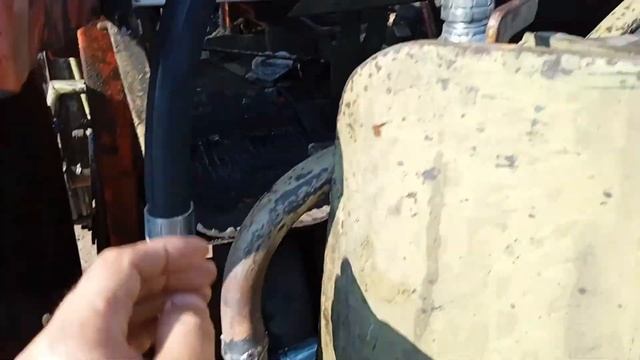 Установка китайского распределителя на юмз экскаватор