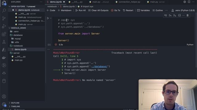 Python Unable To Find Module смотреть онлайн