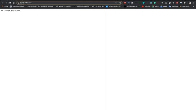 Write Your First API In 5 Minutes With Flask | Python смотреть онлайн