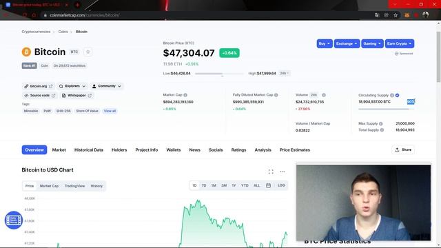 КАК ПОЛЬЗОВАТЬСЯ COINMARKETCAP. ОБЗОР ПЛОЩАДКИ смотреть онлайн