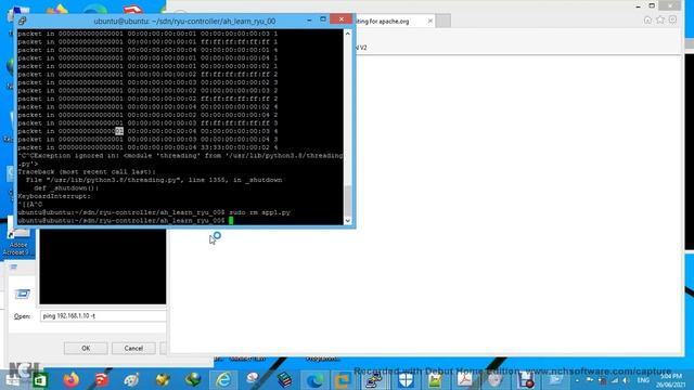 SDN RYU MININET TIMEOUT AND PRIORITY IN FLOWENTRY شرح عربي смотреть онлайн