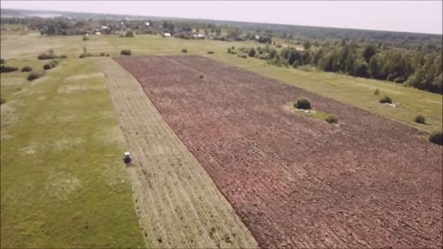 Как грамотно вспахать участок? смотреть онлайн