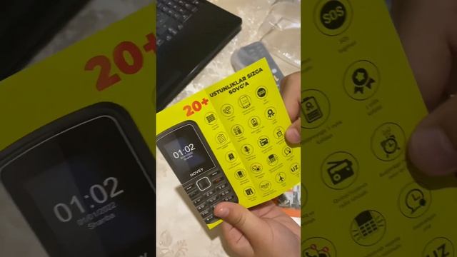 Распаковка нового телефона Novey102 смотреть онлайн