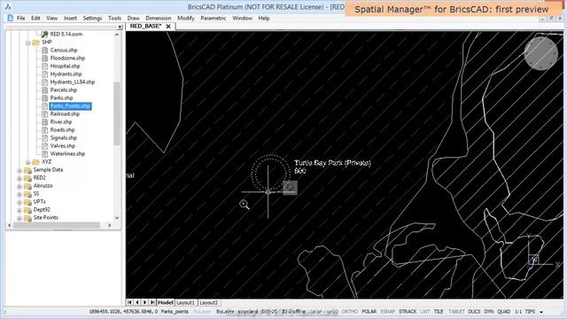 Spatial Manager™ for BricsCAD: first preview - Spatial Manager Web смотреть онлайн