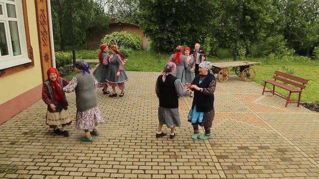 Ньылен эктон (танец вчетвером) с. Бураново Малопургинского района УР. смотреть онлайн