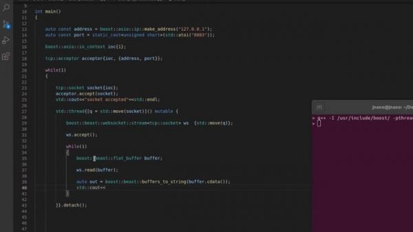 C++ Websocket Introduction with Boost library   Part 1