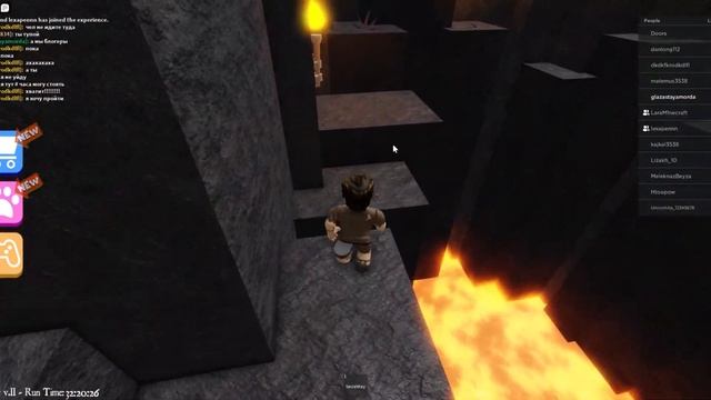 2 НУБА и ДЕВУШКА ПРО ДЕЛАЮТ ПОБЕГ ОТ СТРАШНОГО ПРИЗРАКА В РОБЛОКС! | Глазастая Морда Roblox смотреть онлайн