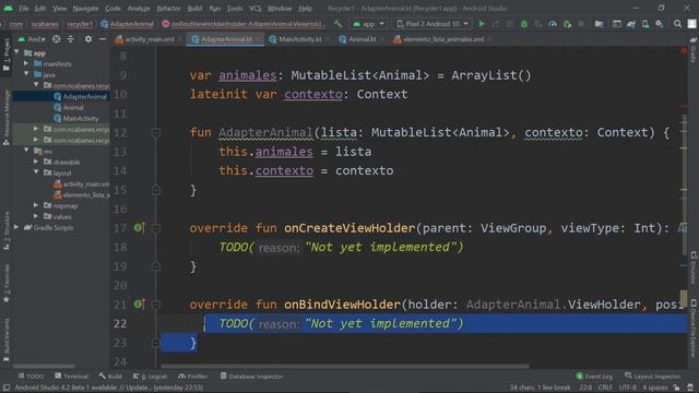 Intro a Android + Kotlin 021 - Contacto con RecyclerView смотреть онлайн