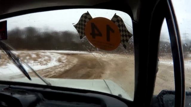 Onboard, Илья, Москвич 2140. Спринт 2 февраля 2020г. Вышний Волочек смотреть онлайн