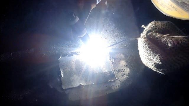 AuroraPRO INTER TIG 200 ACDC PUISE Сварка алюминиевого топливного бака из под солярки. смотреть онлайн