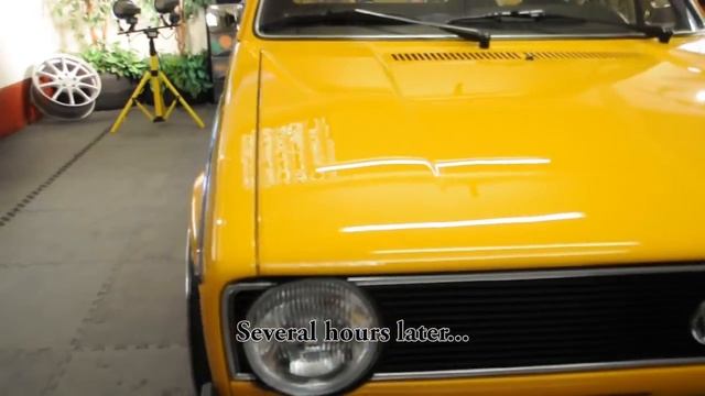 Volkswagen Golf mk1 - White Details смотреть онлайн
