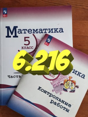 математика 5 класс номер 6.216