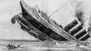 Лузитания - вторая катастрофа XX века.