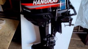 ЛОДОЧНЫЙ МОТОР HANGKAI 9.8 2023 / РАСПАКОВКА И КРАТКИЙ ОБЗОР