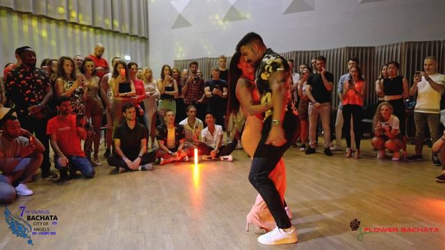 Kike & Nahir - With or without you - Vilnius Bachata Festival 2023 смотреть онлайн