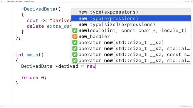 Virtual Destructors | C++ Tutorial смотреть онлайн