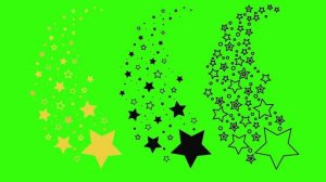 16 января Хромакей "Звезды" зелёный фон для видео