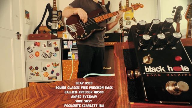 Coda Effects: Black Hole - Overdrive / Distortion | Bass / Bass VI | theoandhispedals смотреть онлайн