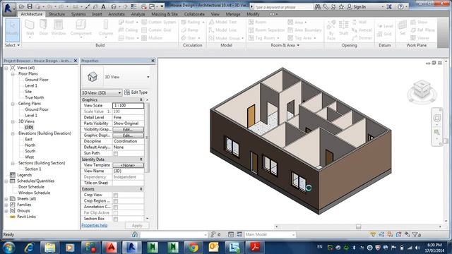 BIM 2014 03 17 Export to DWG and IFC смотреть онлайн