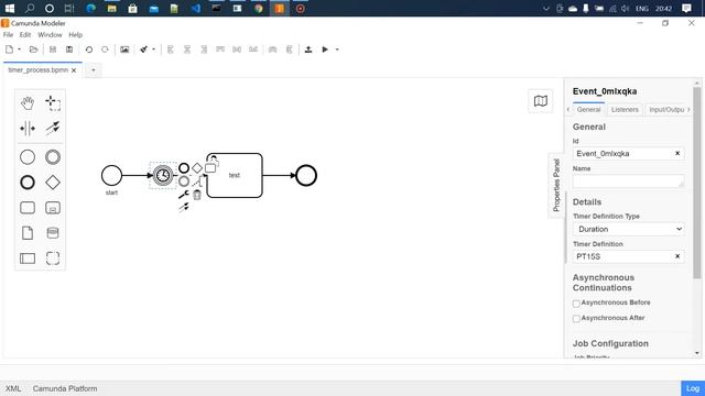 Intermediate Timer Event | Events in Camunda | Camunda Tutorial смотреть онлайн