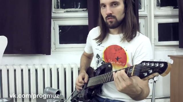 Как легко сделать искусственный флажолет (урок по электрогитаре) смотреть онлайн