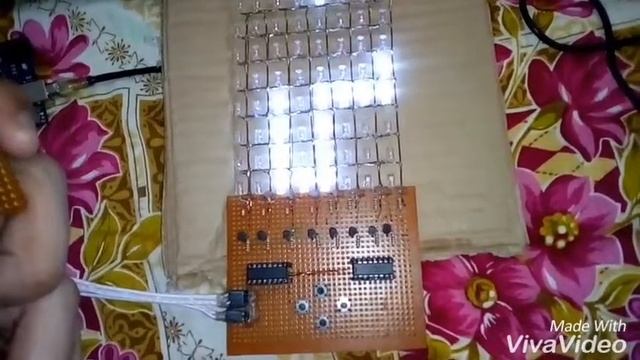 Snake Game on 8x8 led matrix using 74HC595 Shift Register | Arduino Project | Electronic Projects смотреть онлайн