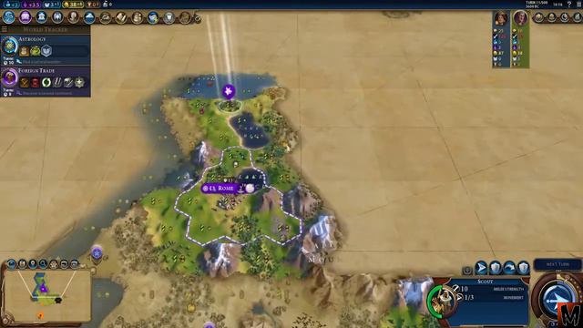 Early Game Decisions | Civ 6 | Rome смотреть онлайн