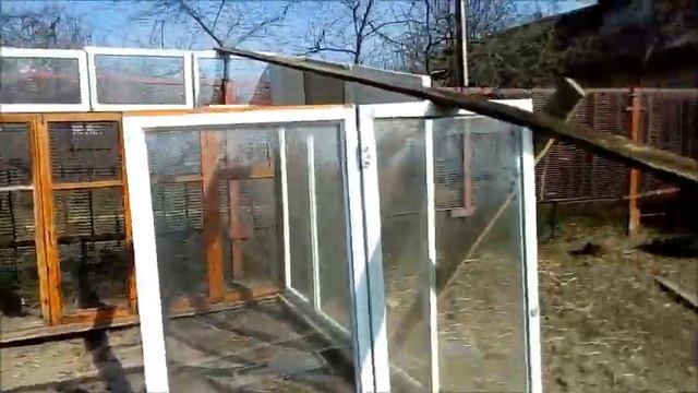 Дачный парник своими руками из ненужных оконных стеклопакетов. смотреть онлайн