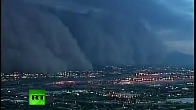 Песчаная буря (пыльная буря) штат Аризона смотреть онлайн