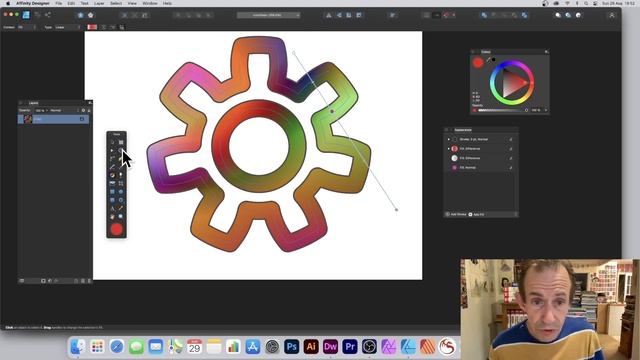Contour Tool And Shapes Manipulation In Affinity Designer | How To | Graphicxtras смотреть онлайн