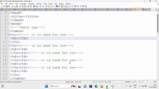 Table tag in HTML||HTML basic series || tr tag|| td tag in table||HTML смотреть онлайн
