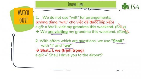 Unit 7  Be going to, Will, Present Simple, Present continous