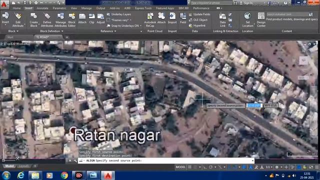 How to google Earth image overlay in AutoCAD смотреть онлайн