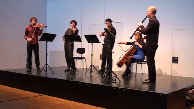 Mozart Clarinet Quintet - 2nd Movement: Larghetto - KUK Aarau смотреть онлайн